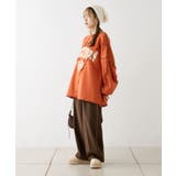 【w closet】メロウ配色ロゴスウェット | PAL GROUP OUTLET | 詳細画像14