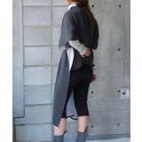 【Pasterip】Double face design poncho | PAL GROUP OUTLET | 詳細画像6