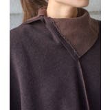 【Pasterip】Double face design poncho | PAL GROUP OUTLET | 詳細画像16