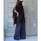 【Pasterip】Double face design poncho | PAL GROUP OUTLET | 詳細画像7