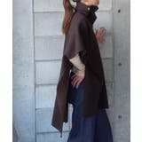 【Pasterip】Double face design poncho | PAL GROUP OUTLET | 詳細画像9