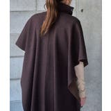 【Pasterip】Double face design poncho | PAL GROUP OUTLET | 詳細画像10