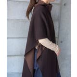 【Pasterip】Double face design poncho | PAL GROUP OUTLET | 詳細画像12