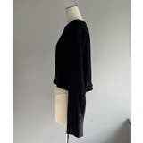 【Pasterip】Acetate power shoulder top | PAL GROUP OUTLET | 詳細画像13