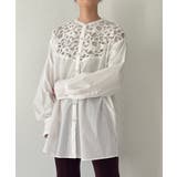【Pasterip】Battenberg lace western shirt | PAL GROUP OUTLET | 詳細画像1