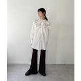 【Pasterip】Battenberg lace western shirt | PAL GROUP OUTLET | 詳細画像3
