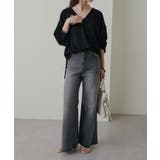 【Omekashi】ストレッチフレアデニム | PAL GROUP OUTLET | 詳細画像6