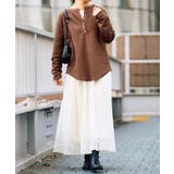【un dix cors】ワッフル2WAYプルオーバー | PAL GROUP OUTLET | 詳細画像9