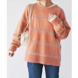 【un dix cors】ボーダーモヘアシャギーニット | PAL GROUP OUTLET | 詳細画像3