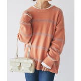 【un dix cors】ボーダーモヘアシャギーニット | PAL GROUP OUTLET | 詳細画像6