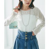 【La boutique BonBon】シフォンドットビスチェ風CS | PAL GROUP OUTLET | 詳細画像1