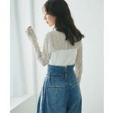 【La boutique BonBon】シフォンドットビスチェ風CS | PAL GROUP OUTLET | 詳細画像3