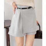 GBLE | 【Chico】ベルト付きスウェードタックSPT | PAL GROUP OUTLET