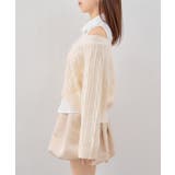 【Chico】レイヤードSHデザインニット | PAL GROUP OUTLET | 詳細画像24 