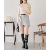 【Chico】ワンショルデザインアンゴラニット | PAL GROUP OUTLET | 詳細画像9 