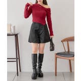 【Chico】ワンショルデザインアンゴラニット | PAL GROUP OUTLET | 詳細画像18 