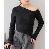 【Chico】ワンショルデザインアンゴラニット | PAL GROUP OUTLET | 詳細画像37 