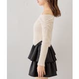 【Chico】ワンショルデザインアンゴラニット | PAL GROUP OUTLET | 詳細画像43 