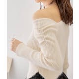 【Chico】ワンショルデザインアンゴラニット | PAL GROUP OUTLET | 詳細画像4 
