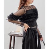 【Chico】ボリュームフリルチュールBL | PAL GROUP OUTLET | 詳細画像13