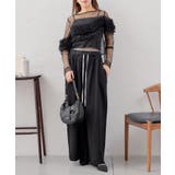 【Chico】ボリュームフリルチュールBL | PAL GROUP OUTLET | 詳細画像15