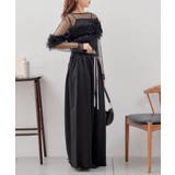 【Chico】ボリュームフリルチュールBL | PAL GROUP OUTLET | 詳細画像16