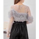 【Chico】ボリュームフリルチュールBL | PAL GROUP OUTLET | 詳細画像20