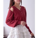 【Chico】オープンショルダーデザインニット | PAL GROUP OUTLET | 詳細画像16