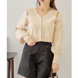 【Chico】オープンショルダーデザインニット | PAL GROUP OUTLET | 詳細画像1