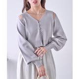 【Chico】オープンショルダーデザインニット | PAL GROUP OUTLET | 詳細画像21