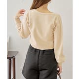 【Chico】オープンショルダーデザインニット | PAL GROUP OUTLET | 詳細画像3