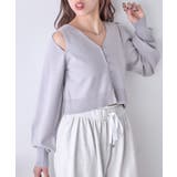 GBLE | 【Chico】オープンショルダーデザインニット | PAL GROUP OUTLET