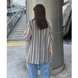 【CIAOPANIC TYPY】レースシアーストライプ柄ルーズシャツ | PAL GROUP OUTLET | 詳細画像13