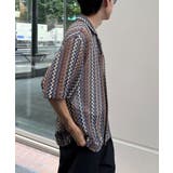 【CIAOPANIC TYPY】レースシアーストライプ柄ルーズシャツ | PAL GROUP OUTLET | 詳細画像33