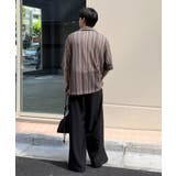 【CIAOPANIC TYPY】レースシアーストライプ柄ルーズシャツ | PAL GROUP OUTLET | 詳細画像35