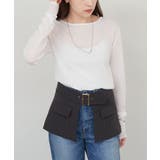 GRY | 【SHENERY】レイヤードベルト | PAL GROUP OUTLET