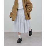 【Discoat】【umm】ギャザー切替スカート | PAL GROUP OUTLET | 詳細画像1 