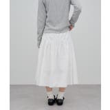 【Discoat】【umm】ギャザー切替スカート | PAL GROUP OUTLET | 詳細画像35 