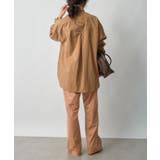 【RIVE DROITE】ブラッシュドクロスルーズパンツ | PAL GROUP OUTLET | 詳細画像9 