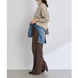 【RIVE DROITE】ブラッシュドクロスルーズパンツ | PAL GROUP OUTLET | 詳細画像18 