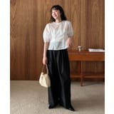 【CAPRICIEUX LE'MAGE】メッシュパフフレアTOPS | PAL GROUP OUTLET | 詳細画像16 