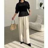 【CAPRICIEUX LE'MAGE】メッシュパフフレアTOPS | PAL GROUP OUTLET | 詳細画像37 