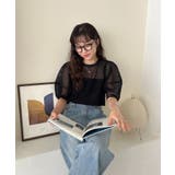 【CAPRICIEUX LE'MAGE】メッシュパフフレアTOPS | PAL GROUP OUTLET | 詳細画像30 