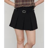 【RAY CASSIN】ベルト付レイヤードプリーツスカパン | PAL GROUP OUTLET | 詳細画像6
