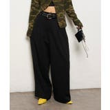 BLK | 【WHO'S WHO gallery】スウェット2タックスラックス | PAL GROUP OUTLET