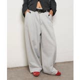 GRY | 【WHO'S WHO gallery】スウェット2タックスラックス | PAL GROUP OUTLET
