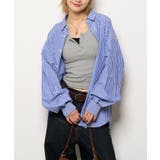 BLU/STR | 【WHO'S WHO gallery】ブロードルーズシャツ | PAL GROUP OUTLET
