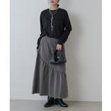 【Lui's】ストライプカーブティアードSK | PAL GROUP OUTLET | 詳細画像15