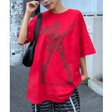 RED | OddStudioアソートクグラフィックデザインTEE | PAL GROUP OUTLET
