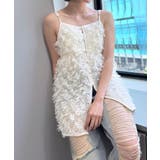 【mystic】[mline]シャギースリットキャミ | PAL GROUP OUTLET | 詳細画像2 